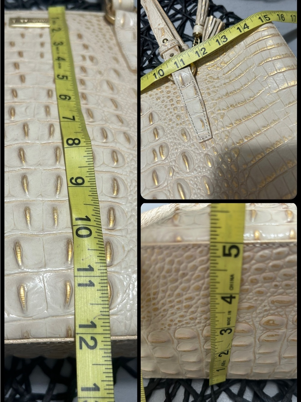 Vintage Brahmin Medium Asher Shoulder Bag - Bali - Picture 15 of 15